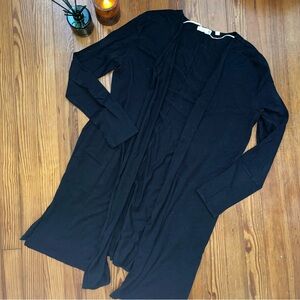 Tasc // performance balance black cardigan